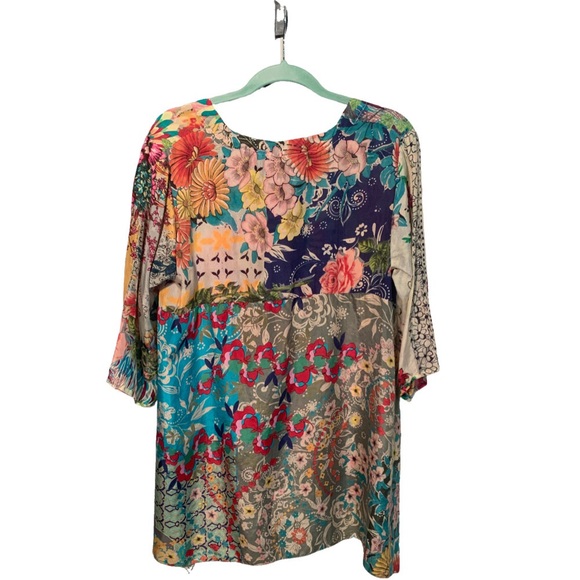 NWT Johnny Was Silk Blouse - Picture 3 of 7